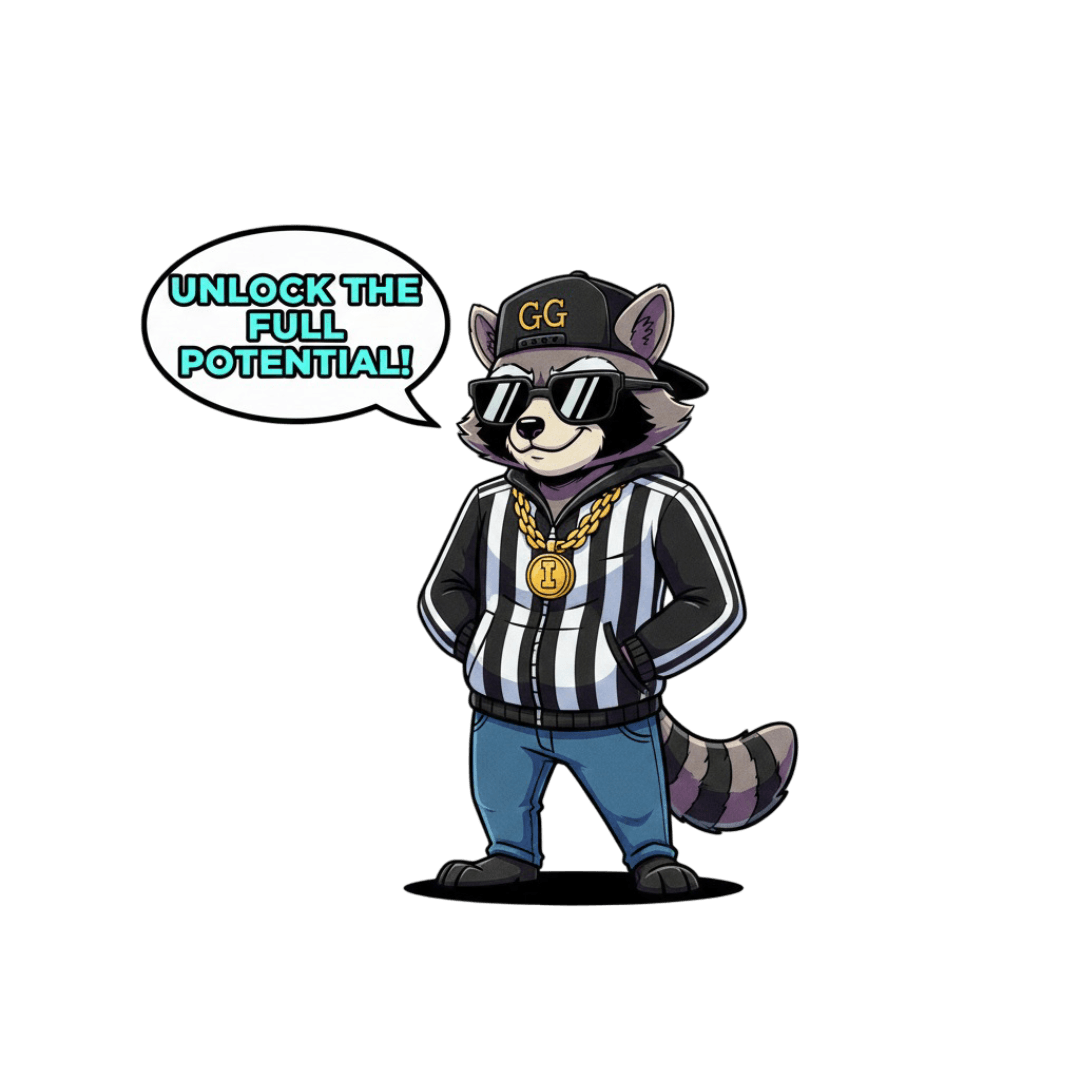 Raccoon Mascot